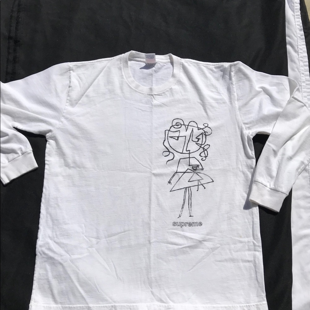 Supreme scribble girl tee xl